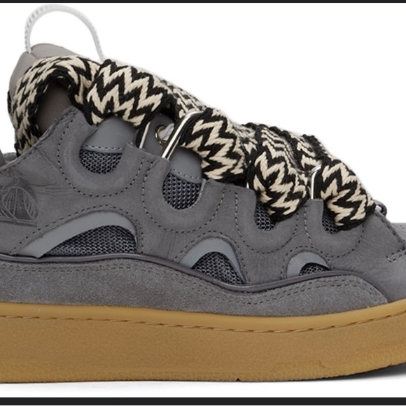 SSENSE Exclusive Lanvin Curb Sneakers - Picture 2 of 6